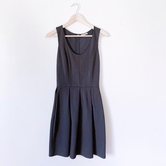 Anthropologie Dresses & Skirts - Anthropologie Bordeaux Gray A Line Pleated Dress